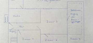 4,5 Zimmerwohnung mit 2 Stellplätzen