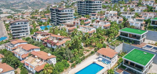 ALANYA KARGICAK 4+1 160M2 STE   DENZE 400 M TRPLEX VLLA