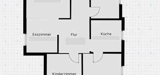 Stilvolle, sanierte 3,5-Zimmer-Wohnung mit Balkon in Herrenberg