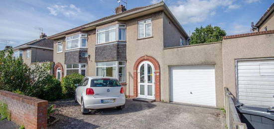 Semi-detached house for sale in Fouracre Crescent, Downend, Bristol BS16