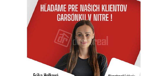 DIRECTREAL|Garsónka v akomkoľvek stave v Nitre