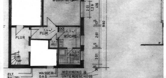 Nachmieter gesucht für eine 1-Zimmerwohnung im Souterrain, 45 m²