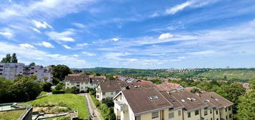 Penthousewohnung mit großer Dachterrasse und unverbaubarem Blick in Stuttgart-Neugereut