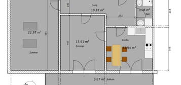 Wohnung zu vermieten