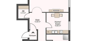 Gemütliche 3,5-Zimmer-Wohnung in zentraler Lage zu vermieten!