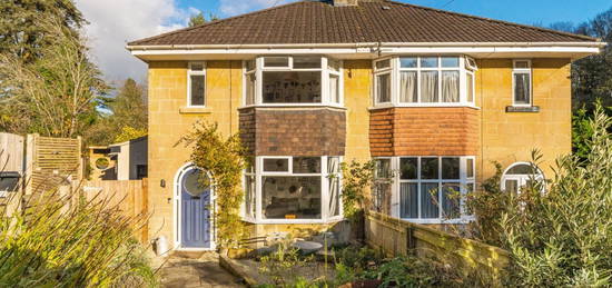 Semi-detached house for sale in Entry Hill Gardens, Bath, Somerset BA2