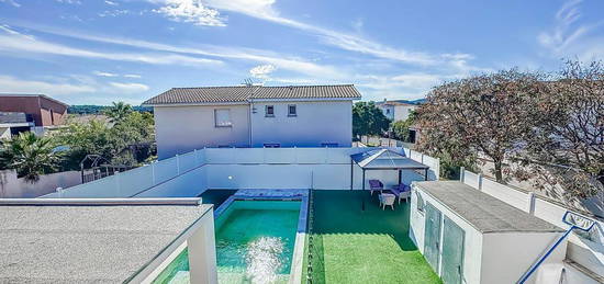 *** VILLA CONTEMPORAINE T6 DE 167M2 AVEC PISCINE ET GARAGE À MONTARNAUD ***