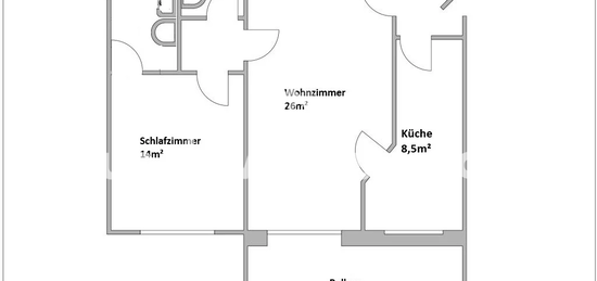 Tauschwohnung: 2-Zimmerwohnung im Herzen von Köln-Junkersdorf