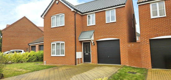 Detached house for sale in Poppy Street, Wymondham, Norfolk NR18