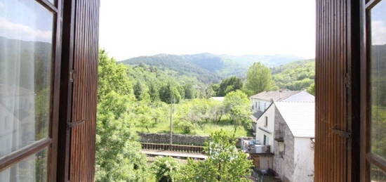 Dpt Aveyron (12), à vendre SAINT JEAN DU BRUEL maison P6 de 109 m²