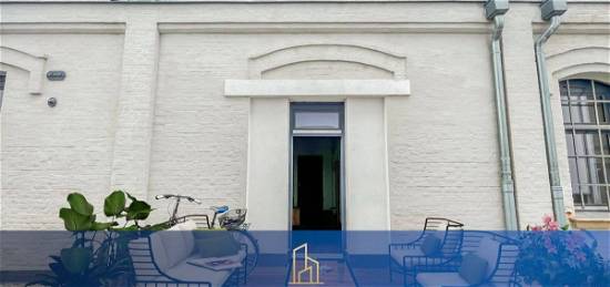 Voll möbliertes Studio-Apartment mit Terrasse im Erdgeschoss nahe Bamberger Altstadt!