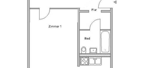 3-Zimmer-Wohnung in Mitte