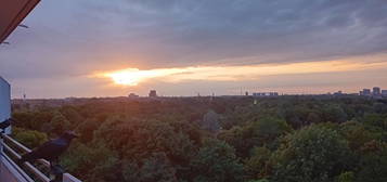 2-Zimmer-Wohnung  München Neu-Perlach Oberster Stock Blick über München