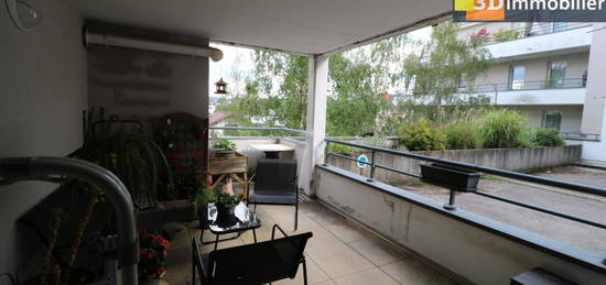 Besançon secteur Montrapon / Fontaine-Ecu, vends  bel appartement T3 avec, terrasse de 18m², place de parking et place de parking