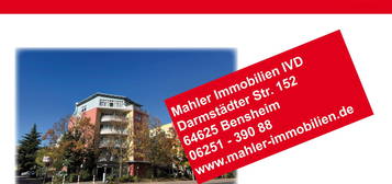 Sonniges Appartement mit Balkon und Tiefgaragenstellplatz in zentraler Lage von Bensheim