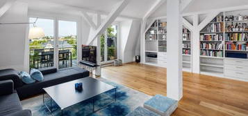 Exklusives Penthouse in der Isestraße mit Blick auf den Isebekkanal