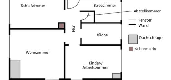 3-Zimmer Wohnung im Herzen von Reusrath