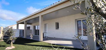 EN EXCLUSIVITE - PLAIN PIED 120 M2 - 3 CHAMBRES - DONT 1 SUITE PARENTALE DRESSING - GARAGE - JARDIN AMENAGE