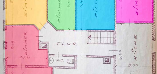 Exklusive, vollständig renovierte 5-Raum-Wohnung in Scheeßel