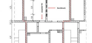 EG Wohnung links mit Balkon und Gartenzugang in Oberhausen Styrum