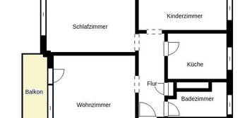 Demnächst frei! 3-Zimmer-Wohnung in Dortmund Wickede