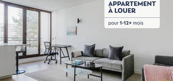 Appartement meublé  à louer, 2 pièces, 1 chambre, 43 m²