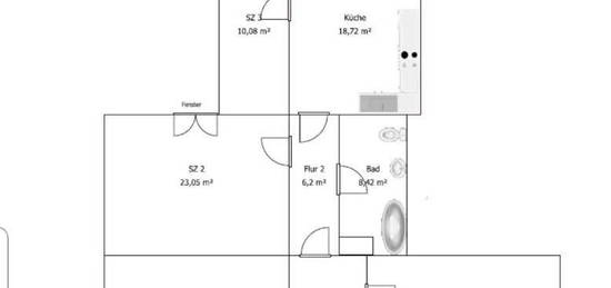 Wohnung in Berge