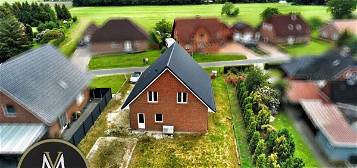 Neubau Rohbau mit Wärmepumpe in Weener mit schönem Grundstück