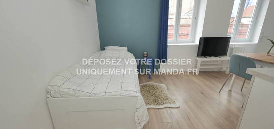 Studio meublé  à louer, 1 pièce, 15 m², Étage 1/–