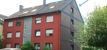 Dachgeschosswohnung mit großer Loggia und herrlichem Blick ins Grüne in Recklinghausen-Süd