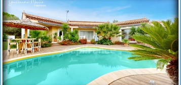 Villa à vendre à Neffiès 4 pièces pour 129m² habitable avec piscine et garage