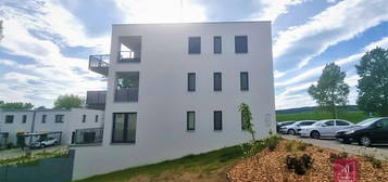 Novostavba bytu 3+kk s terasou, zahrádkou a parkovacím místem ve Vyškově