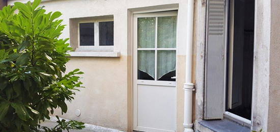 Studio de 22 m² donnant sur jardin