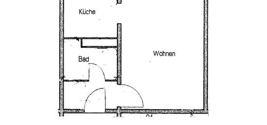 Hier macht wohnen Spaß: interessantes 1-Zimmer-Appartment