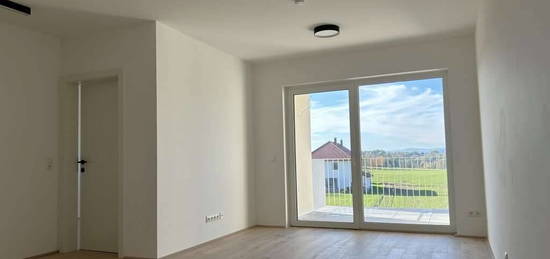 Sensationelle 2 Zimmer Terrassenwohnung 1.7 in Hagenberg | Erstbezug | Fernblick