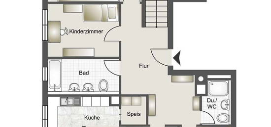 Exklusives Penthouse in bester Lage mit Dachterrasse