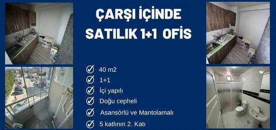 SEVENCAN EMLAK'TAN KARAKEL CAM KARISI SATILIK 1+1 DARE VEYA  OFS