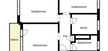 Demnächst frei! 3-Zimmer-Wohnung in Dortmund Wickede