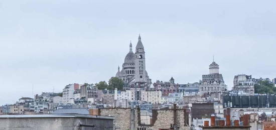 Paris 18ème - 2 pièces 33m2 - vue Sacré-Coeur.