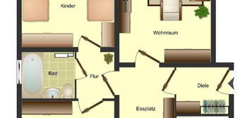 Demnächst frei! 3-Zimmer-Wohnung in Wuppertal Oberbarmen-Wichlinghausen