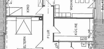 Schöne Dachgeschosswohnung im zentralen Blomberg