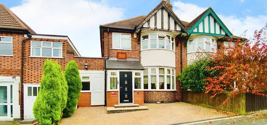 Semi-detached house for sale in Kingswood Avenue, Western Park, Leicester LE3