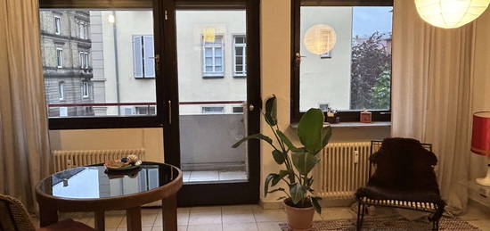 1-Zimmer-Wohnung mit Balkon in Stuttgart Mitte