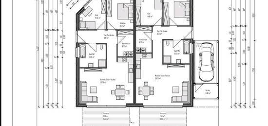 Neu Bau Doppelhaus in Hohenkirchen am Wangermeer