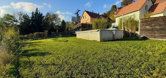 Maison agréable et saine, avec beau terrain en terrasses sur le Piémont des Vosges