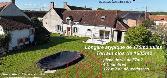 Achat maison 6 pièces 170 m²