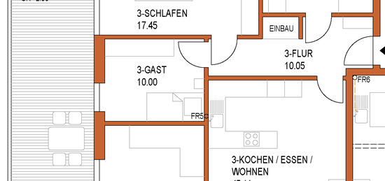 Neubau/Erstbezug als Alternative zum Haus: schöne 3,5-Zimmer-Wohnung (Energieeffizienz Stufe 40/55)