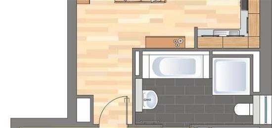 3-Zimmer-Wohnung in Holzwickede im Angebot, mit Bodenbelag und Tapete