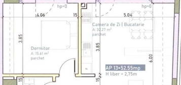 Apartament 2 camere decomandat , Finisat, bloc nou, zona Fabricii