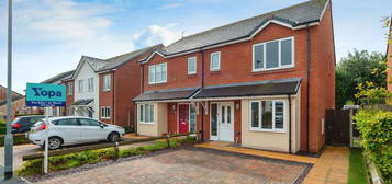 Semi-detached house for sale in Bro Brwynog, Treuddyn, Mold CH7